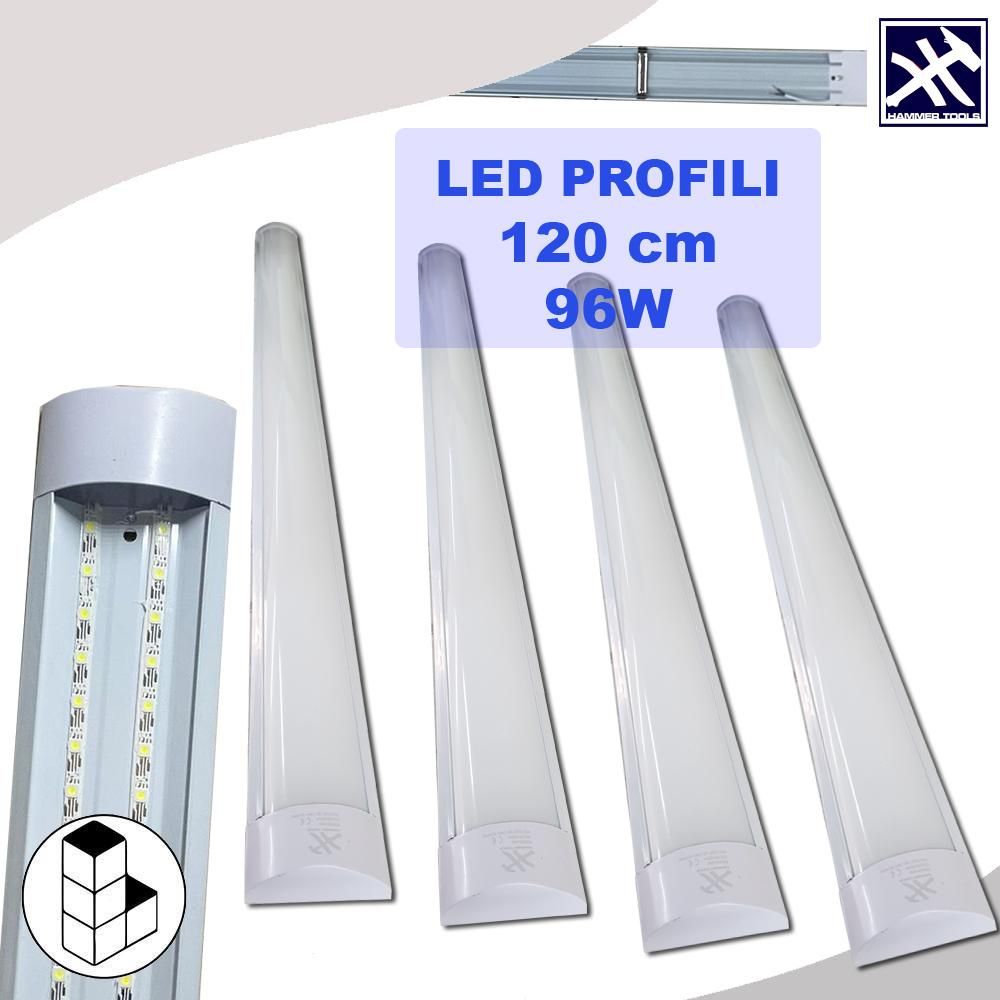 Aluminijski LED profili 120CM 96W Likvidacija